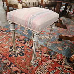 Louis XVI Style Upholstered Stool | Antique & Vintage | Moonee Ponds Antiques | Australia Wide Delivery