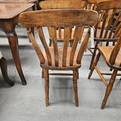 Matched Set 8 Elm Rustic Cottage Style Chairs | Antique & Vintage | Moonee Ponds Antiques | Australia Wide Delivery