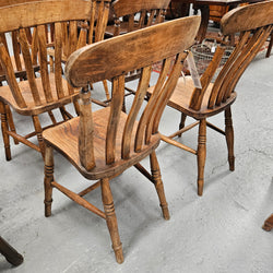 Matched Set 8 Elm Rustic Cottage Style Chairs | Antique & Vintage | Moonee Ponds Antiques | Australia Wide Delivery
