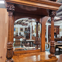 Stunning Pollard Oak Mid Victorian Sideboard of Pleasing Proportions | Antique & Vintage | Moonee Ponds Antiques | Australia Wide Delivery