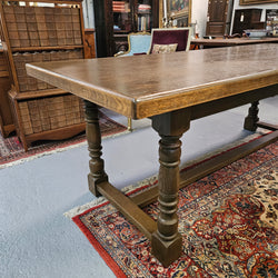 Rustic French Oak Farmhouse Table | Antique & Vintage | Moonee Ponds Antiques | Australia Wide Delivery