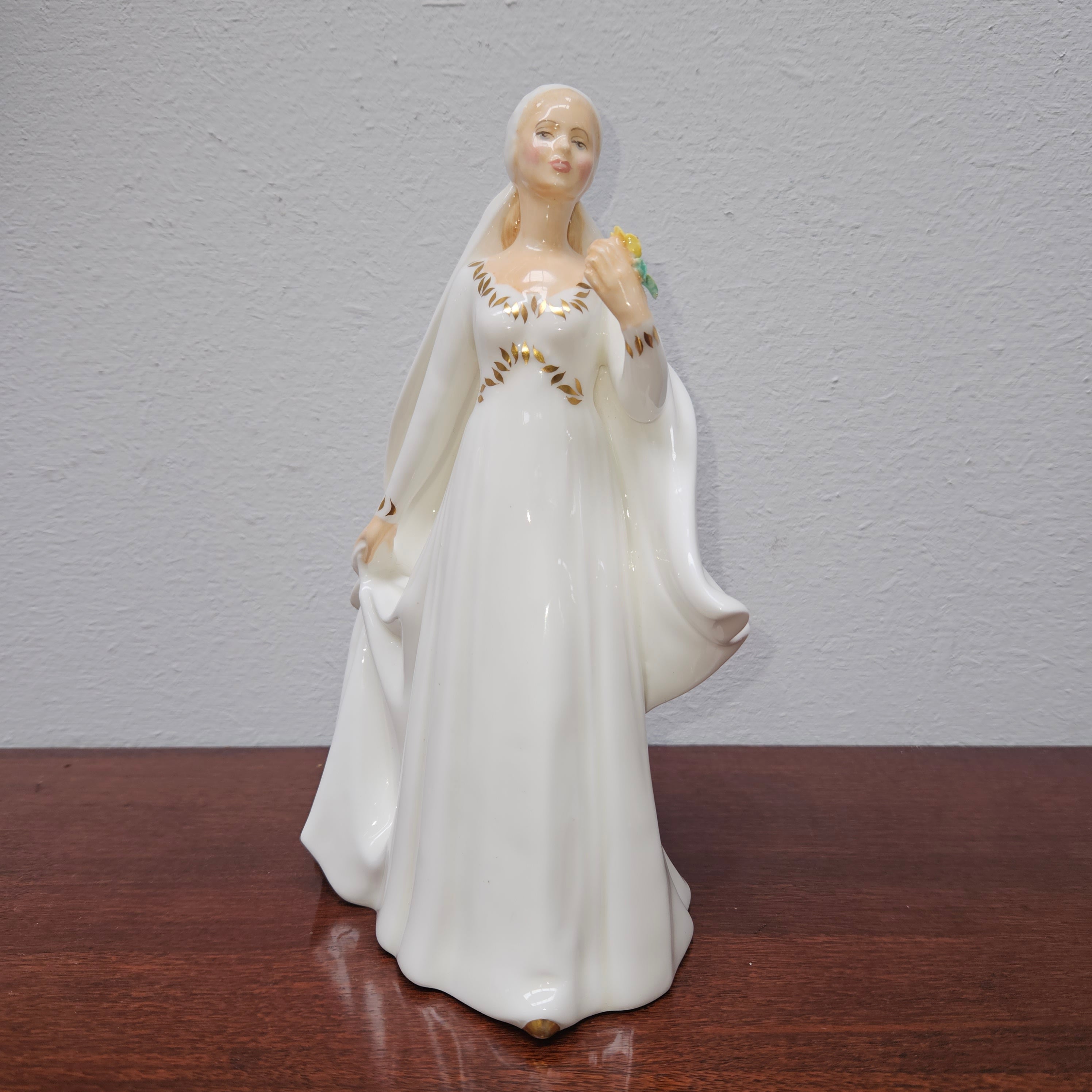 Royal Doulton "Bride" Figurine. | Antique & Vintage | Moonee Ponds Antiques | Australia Wide Delivery