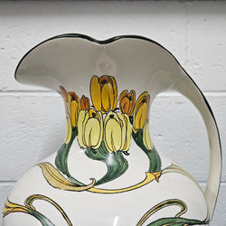 Large Antique Art Nouveau Pottery Jug | Antique & Vintage | Moonee Ponds Antiques | Australia Wide Delivery
