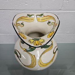 Large Antique Art Nouveau Pottery Jug