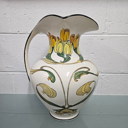 Large Antique Art Nouveau Pottery Jug | Antique & Vintage | Moonee Ponds Antiques | Australia Wide Delivery