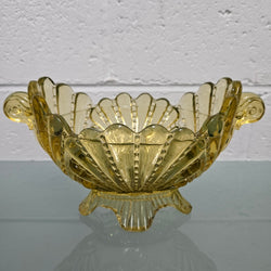 Victorian Citrine Glass Bowl | Antique & Vintage | Moonee Ponds Antiques | Australia Wide Delivery