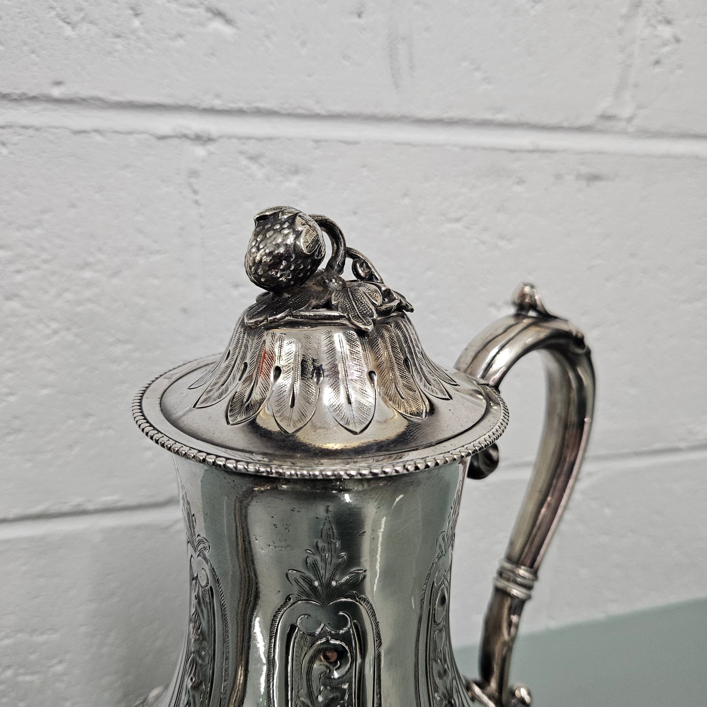 Victorian Silver EPBM Teapot