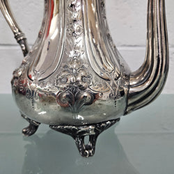 Victorian Silver EPBM Teapot | Antique & Vintage | Moonee Ponds Antiques | Australia Wide Delivery