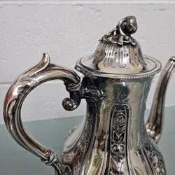 Victorian Silver EPBM Teapot | Antique & Vintage | Moonee Ponds Antiques | Australia Wide Delivery