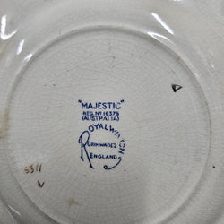 Royal Winton All Over Floral "Majestic" Plate | Antique & Vintage | Moonee Ponds Antiques | Australia Wide Delivery