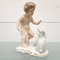 Charming Wallendorf Germany Figure Group | Antique & Vintage | Moonee Ponds Antiques | Australia Wide Delivery
