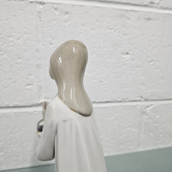Lladro Girl Holding Candle Figure | Antique & Vintage | Moonee Ponds Antiques | Australia Wide Delivery