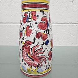 Deruta (Italian) Hand Painted Vase | Antique & Vintage | Moonee Ponds Antiques | Australia Wide Delivery