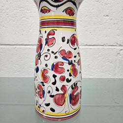 Deruta (Italian) Hand Painted Vase | Antique & Vintage | Moonee Ponds Antiques | Australia Wide Delivery
