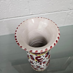 Deruta (Italian) Hand Painted Vase | Antique & Vintage | Moonee Ponds Antiques | Australia Wide Delivery