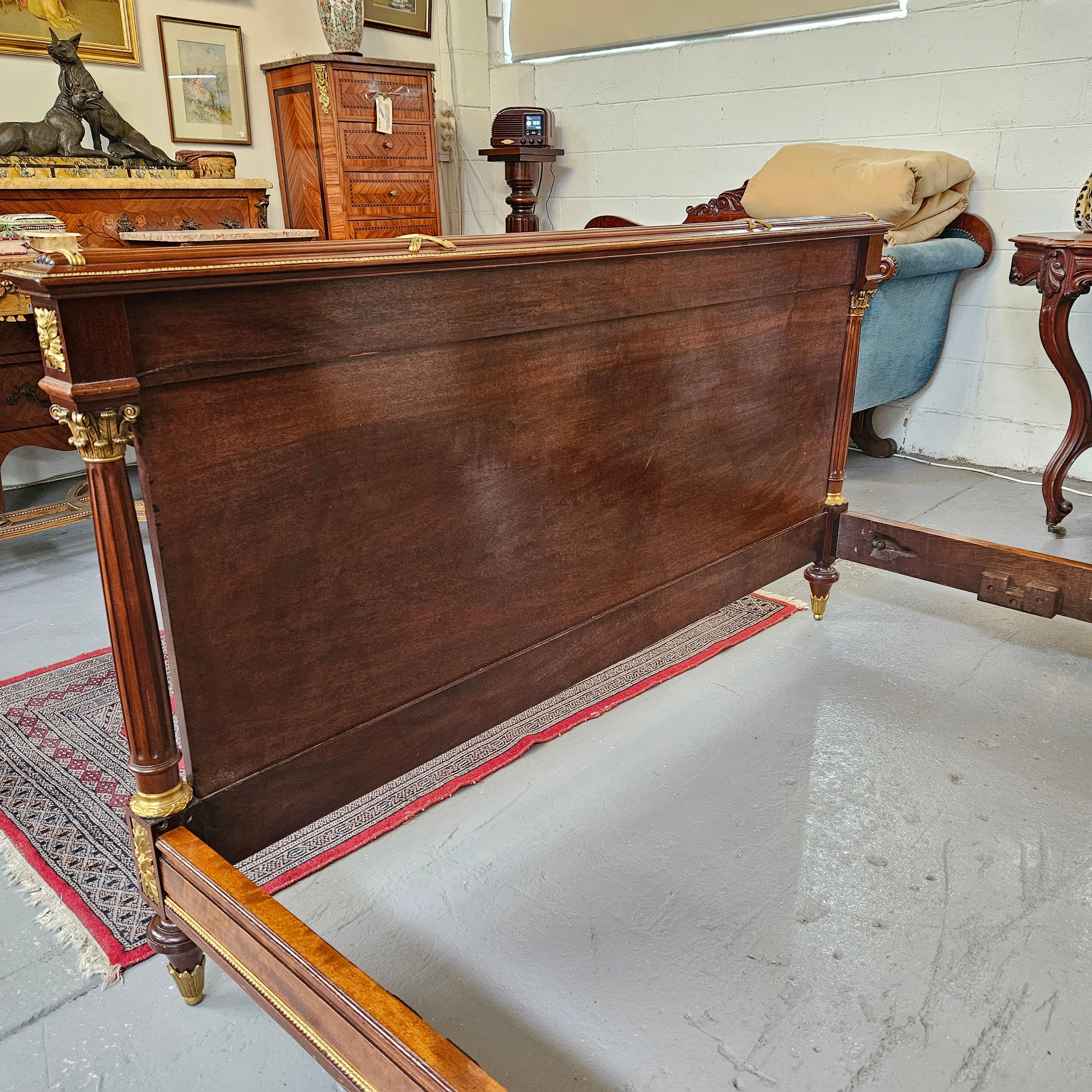 French Louis XV1 Style Double Bed/ Queen Bed | Antique & Vintage | Moonee Ponds Antiques | Australia Wide Delivery