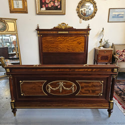 French Louis XV1 Style Double Bed/ Queen Bed | Antique & Vintage | Moonee Ponds Antiques | Australia Wide Delivery