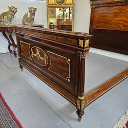French Louis XV1 Style Double Bed/ Queen Bed | Antique & Vintage | Moonee Ponds Antiques | Australia Wide Delivery