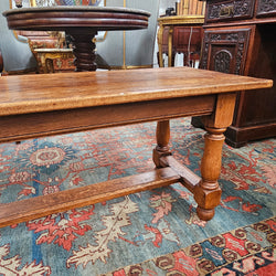 French Oak Coffee Table Of Small Proportions | Antique & Vintage | Moonee Ponds Antiques | Australia Wide Delivery