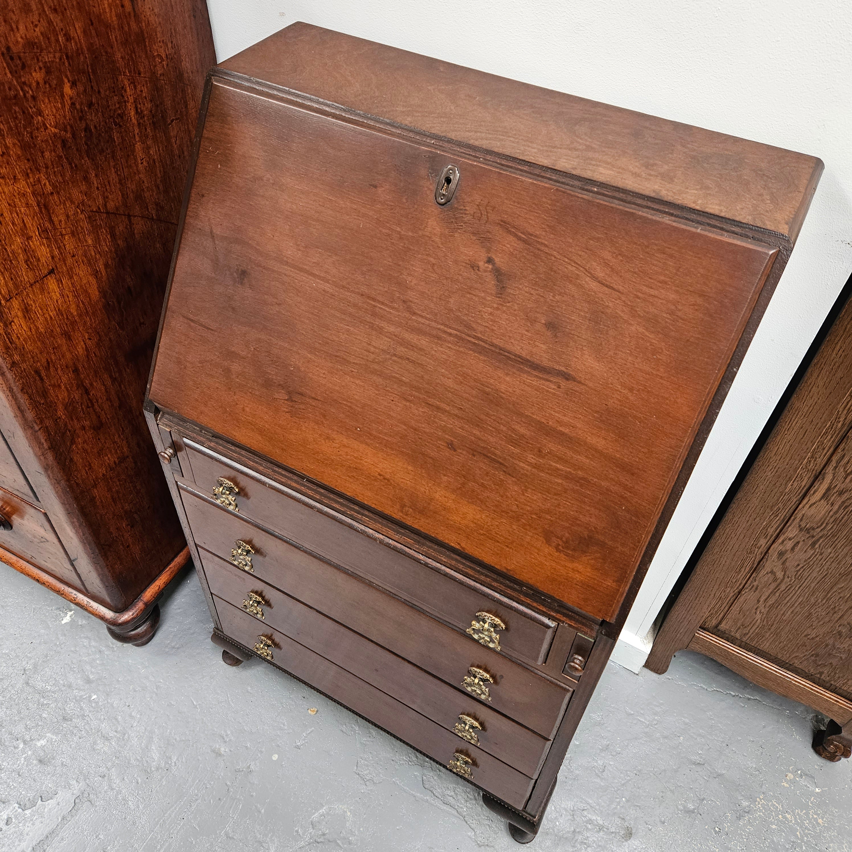 Unique English Mahogany Secretaire | Antique & Vintage | Moonee Ponds Antiques | Australia Wide Delivery
