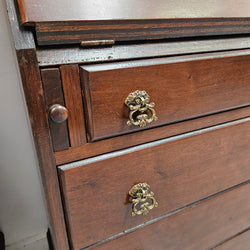 Unique English Mahogany Secretaire | Antique & Vintage | Moonee Ponds Antiques | Australia Wide Delivery
