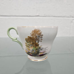 Shelley 'Heather' Cup & Saucer