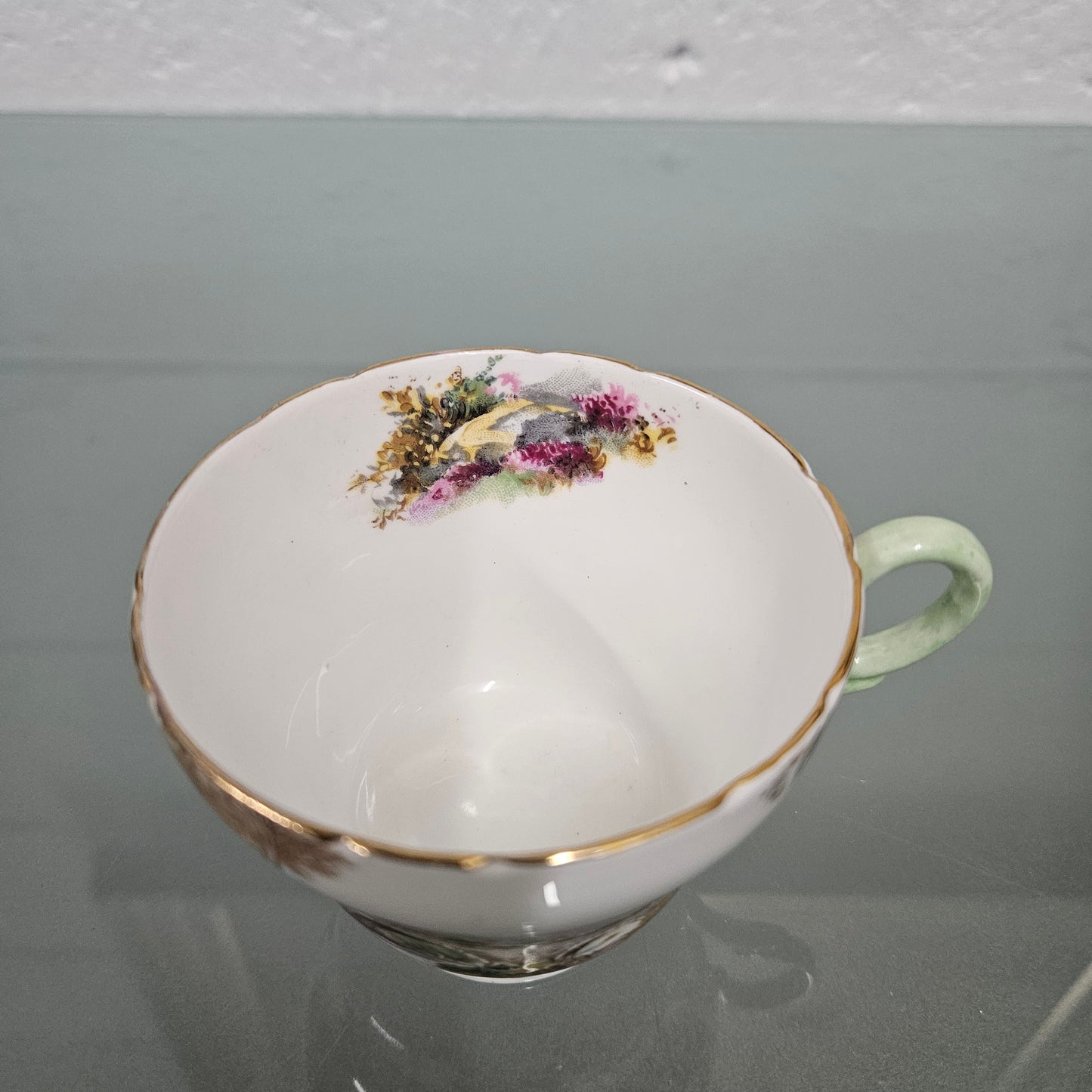 Shelley 'Heather' Cup & Saucer