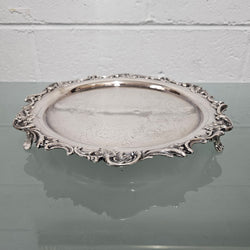 Vintage Three Footed Silver Server | Antique & Vintage | Moonee Ponds Antiques | Australia Wide Delivery