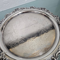 Vintage Three Footed Silver Server | Antique & Vintage | Moonee Ponds Antiques | Australia Wide Delivery