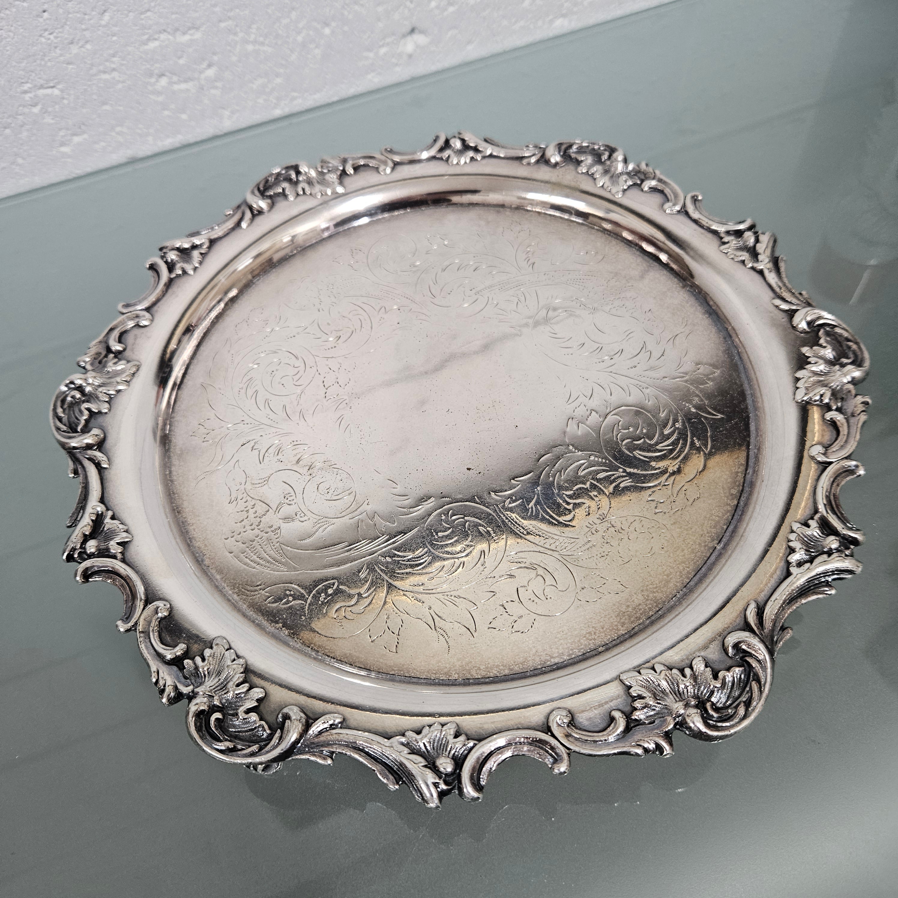 Vintage Three Footed Silver Server | Antique & Vintage | Moonee Ponds Antiques | Australia Wide Delivery