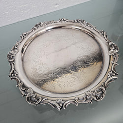 Vintage Three Footed Silver Server | Antique & Vintage | Moonee Ponds Antiques | Australia Wide Delivery