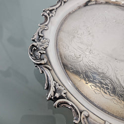 Vintage Three Footed Silver Server | Antique & Vintage | Moonee Ponds Antiques | Australia Wide Delivery