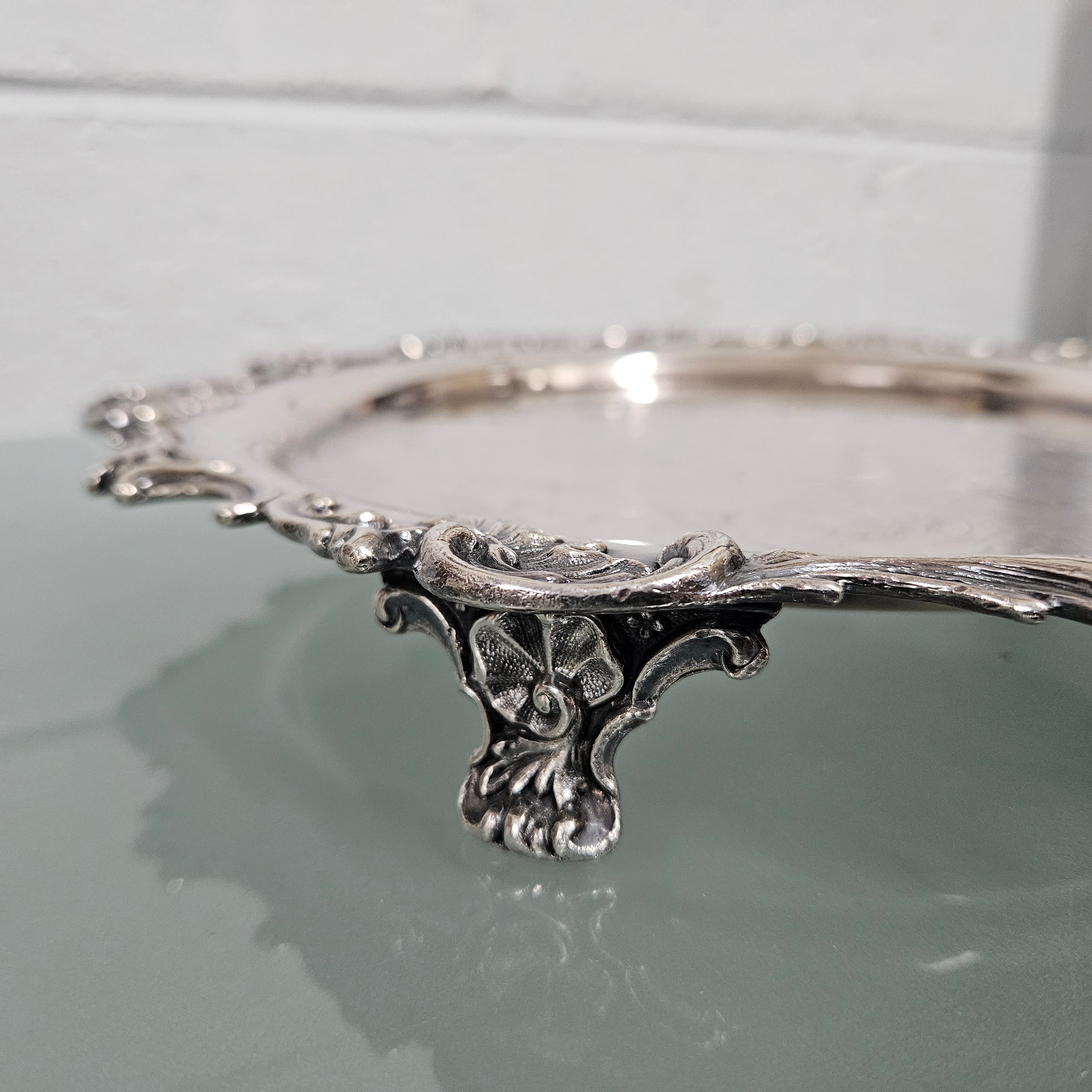 Vintage Three Footed Silver Server | Antique & Vintage | Moonee Ponds Antiques | Australia Wide Delivery
