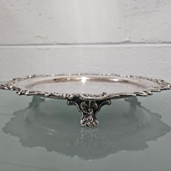 Vintage Three Footed Silver Server | Antique & Vintage | Moonee Ponds Antiques | Australia Wide Delivery