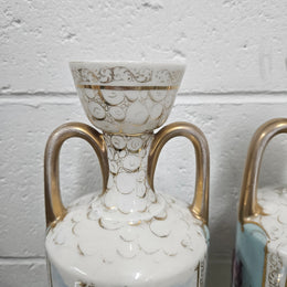 Lovely Pair Of Antique Vases