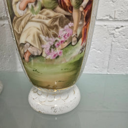 Lovely Pair Of Antique Vases