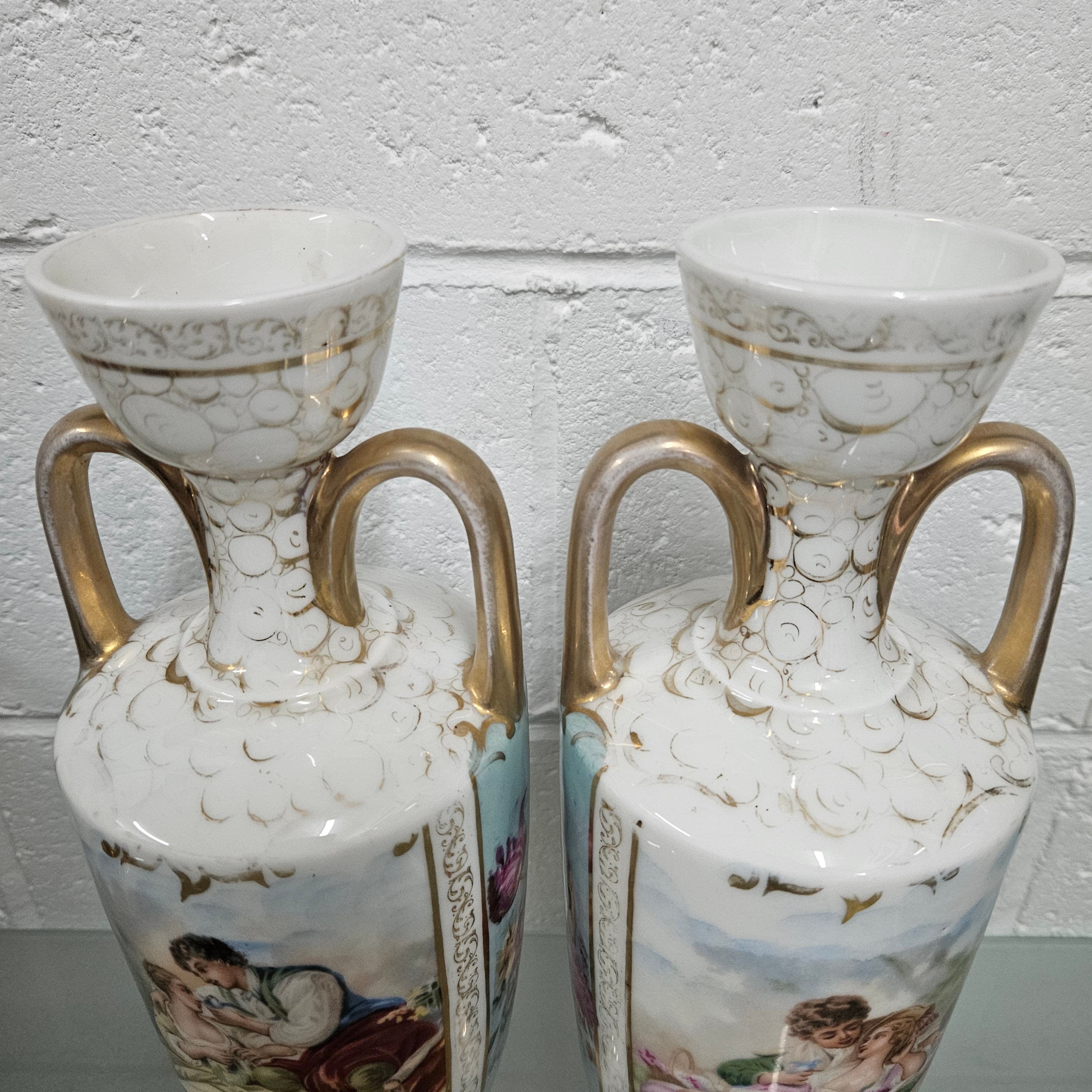 Lovely Pair Of Antique Vases | Antique & Vintage | Moonee Ponds Antiques | Australia Wide Delivery
