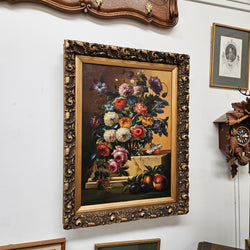 Stunning 18th Century Signed Flemish Still Life Oil On Canvas | Antique & Vintage | Moonee Ponds Antiques | Australia Wide Delivery