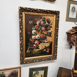 Stunning 18th Century Signed Flemish Still Life Oil On Canvas | Antique & Vintage | Moonee Ponds Antiques | Australia Wide Delivery