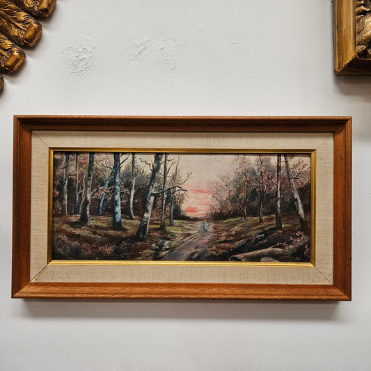 Charles Henry Fox Unsigned Oil On Board Painting