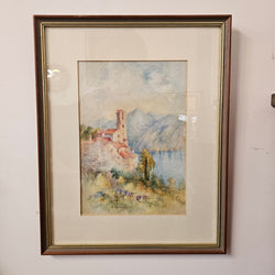 Signed Watercolour Framed | Antique & Vintage | Moonee Ponds Antiques | Australia Wide Delivery