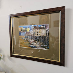 J.Patrick Framed Watercolour Painting | Antique & Vintage | Moonee Ponds Antiques | Australia Wide Delivery