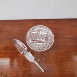 Waterford Crystal Perfume Bottle With Stopper | Antique & Vintage | Moonee Ponds Antiques | Australia Wide Delivery