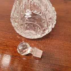 English Victorian Silver & Cut Crystal Perfume Bottle. | Antique & Vintage | Moonee Ponds Antiques | Australia Wide Delivery