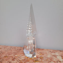 Art Deco Pagoda Cut Crystal Perfume Bottle | Antique & Vintage | Moonee Ponds Antiques | Australia Wide Delivery