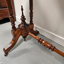 Edwardian Walnut Style Side Table | Antique & Vintage | Moonee Ponds Antiques | Australia Wide Delivery