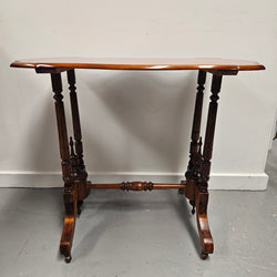 Edwardian Walnut Style Side Table | Antique & Vintage | Moonee Ponds Antiques | Australia Wide Delivery