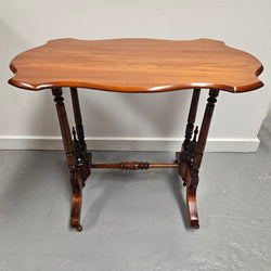 Edwardian Walnut Style Side Table | Antique & Vintage | Moonee Ponds Antiques | Australia Wide Delivery