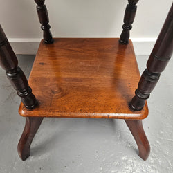 Edwardian Figured Walnut Side Table | Antique & Vintage | Moonee Ponds Antiques | Australia Wide Delivery