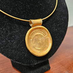 Rare Vintage Bruce Oldfield Portrait Pendant | Antique & Vintage | Moonee Ponds Antiques | Australia Wide Delivery